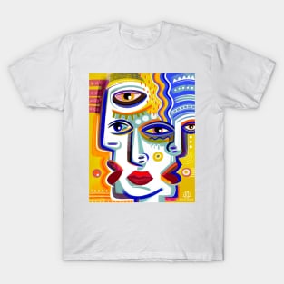 Art faces T-Shirt